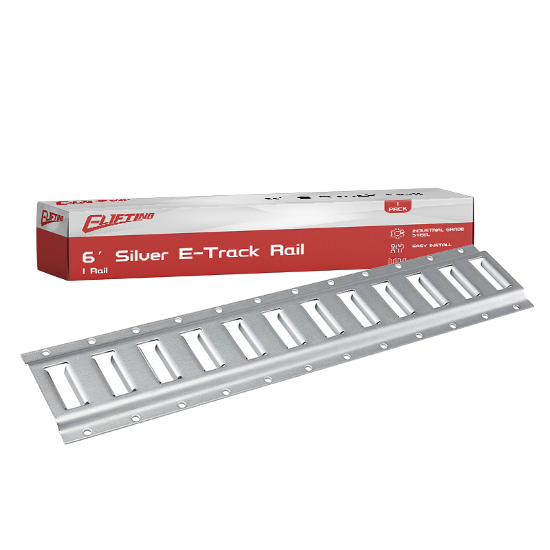 1 pacote galvanizado horizontal e trilho de amarração